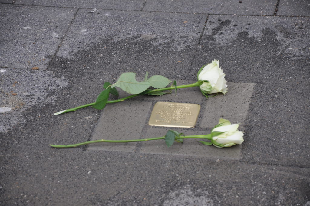 Stolperstein für Fritz Moses (Bild: Dr. Holger Dux)